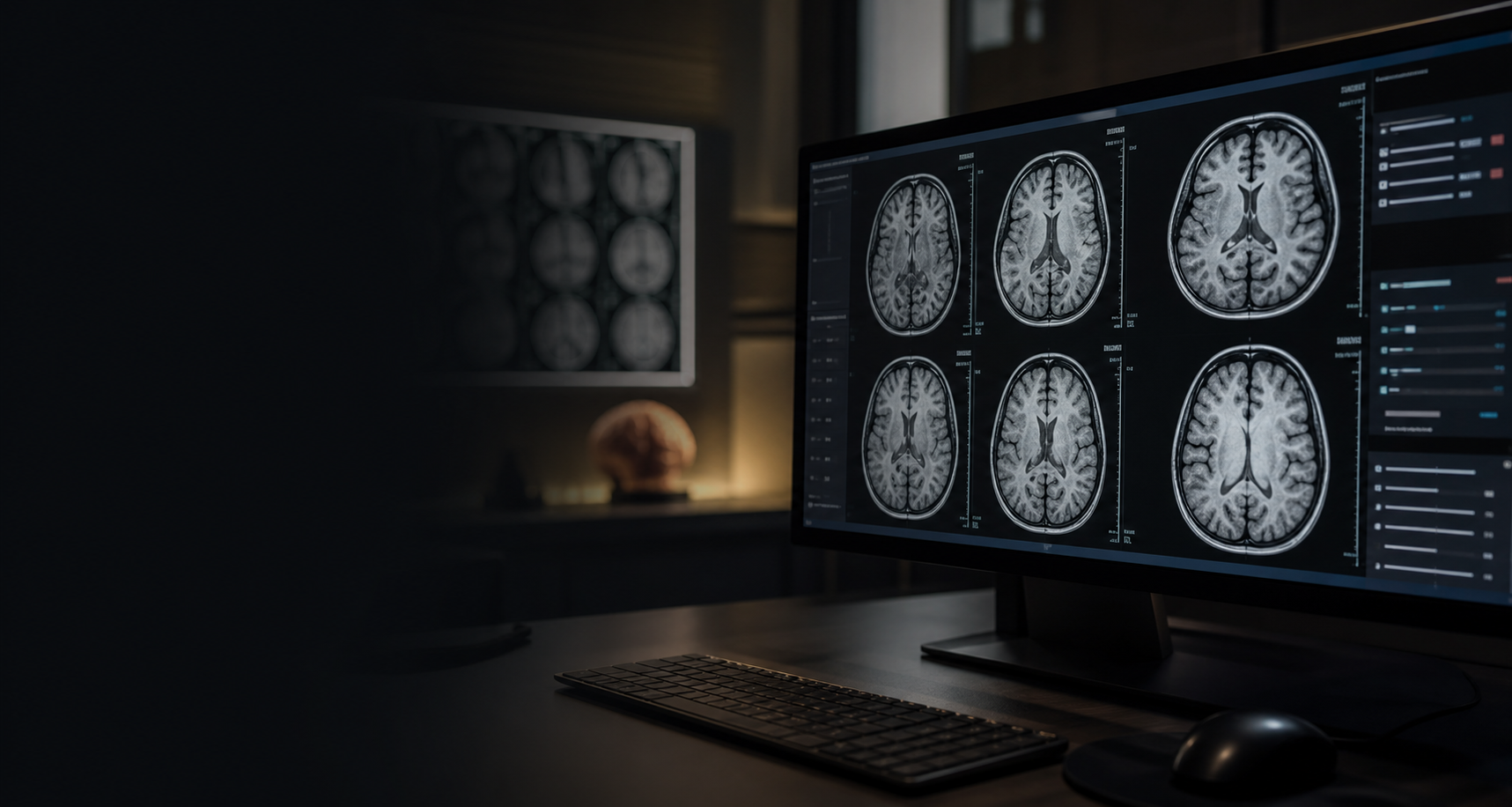 Brain MRI review workstation